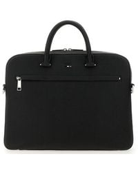 BOSS - Signature Trims Zip-Up Document Case - Lyst