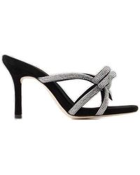 Loeffler Randall - Margi Embellished Slip-On Sandals - Lyst