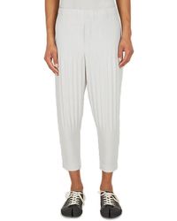 Homme Plissé Issey Miyake Pants for Men - Up to 31% off at Lyst.com
