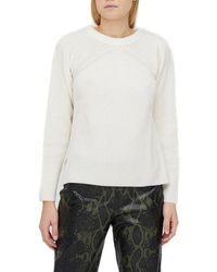 Atos Lombardini - Crewneck Knitted Jumper - Lyst