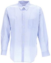 Comme des Garçons - Pocket Patch Striped Shirt - Lyst