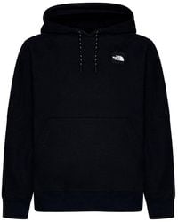 The North Face - Logo Patch Drawstring Hoodie - Lyst