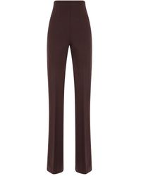 Sportmax - Wide Trousers - Lyst