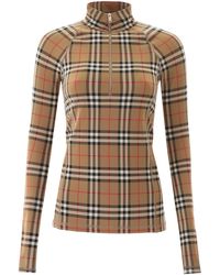 Burberry Vintage Check Fitted Top - Multicolour