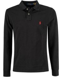 Polo Ralph Lauren - Long Sleeve Polo T Shirt - Lyst