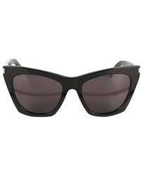 Saint Laurent - Kate Cat-eye Sunglasses - Lyst