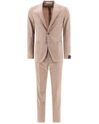 Tagliatore - Single-Breasted Wool Suit - Lyst