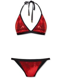 Balmain - Sequinned Two-piece Swimsuit - Lyst
