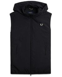 Fred Perry - Vests With Logo - Lyst
