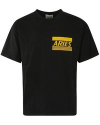 Aries - Credit Card Ss Crewneck T-shirt - Lyst