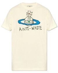 Vivienne Westwood - T-shirt With Logo, - Lyst