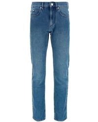 Isabel Marant - Button Detailed Straight Leg Jeans - Lyst