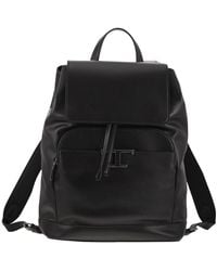 Tod's - Medium T Timeless Logo Plaque Backpack - Lyst