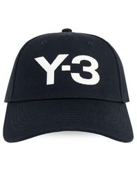 Comme des Garçons Logo Embroidered Cap in Black for Men | Lyst