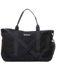 Barbour - Logo Patch Detail Tote Bag - Lyst