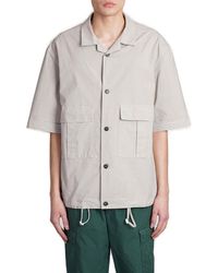 Barena - Ventura Mariol Ripstop Short-sleeved Shirt - Lyst