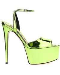 Alexandre Vauthier - Pointed Toe Ankle Strap Sandals - Lyst