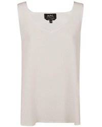 A.P.C. - Lucy Top - Lyst
