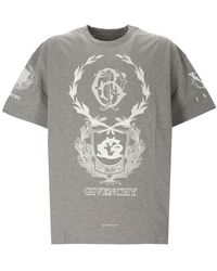 Givenchy - Crest Short-sleeved T-shirt - Lyst