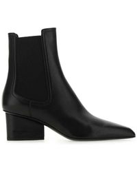 Ferragamo - Pointed-toe Chelsea Boots - Lyst