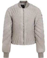Moncler - Radiance Flight Quilted Zipped Bomber Jacket - Lyst