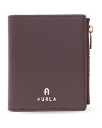 Furla - ‘Camelia Small’ Wallet With Logo - Lyst