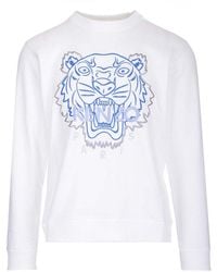 KENZO Cotton Sweatshirt - White