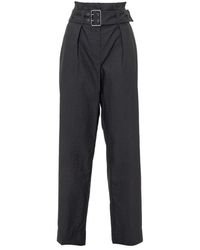 Brunello Cucinelli - Trousers With Belt - Lyst