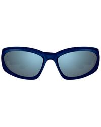 Balenciaga - Swift Oval Frame Sunglasses - Lyst