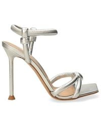 Gianvito Rossi - Buckle-strapped Heeled Sandals - Lyst