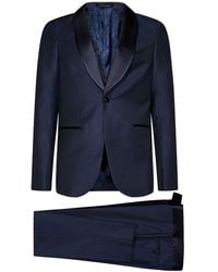 Emporio Armani - Satin-Lapel Two-Piece Dinner Suit - Lyst