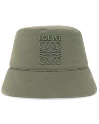 Loewe - Bucket Hat With Logo, - Lyst