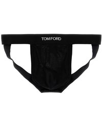 Tom Ford - Logo-waistband Stretch Briefs - Lyst