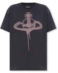 Vivienne Westwood - T-Shirt With Logo - Lyst
