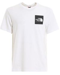 The North Face Fine Logo Printed Crewneck T-shirt - White