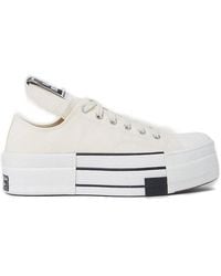 Rick Owens - X Converse Dbl Drkstar Chuck 70 Lace-up Sneakers - Lyst