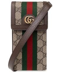 Gucci - Strapped Phone Holder - Lyst