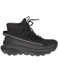 Moncler - Monte Runner Knit High-top Sneakers - Lyst