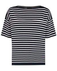 Roberto Collina - Striped T-shirt - Lyst