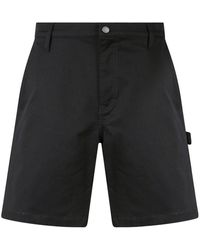 Moschino - Logo Patch Bermuda Shorts - Lyst