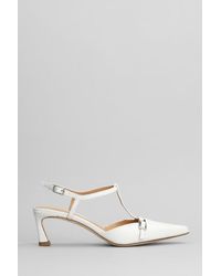 Chantal - Pointed Toe Ankle Strap Pumps - Lyst