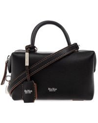 Max Mara - Holdalls Logo Stamp Small Tote Bag - Lyst