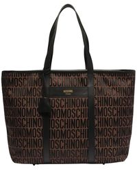 Moschino - Logo Collection Shopping Bag - Lyst