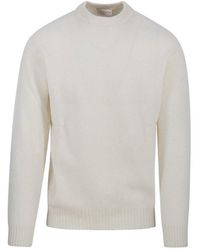Altea - Crew Neck Knitted Jumper - Lyst