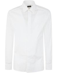 Zegna - Stretch Cotton Shirt Clothing - Lyst