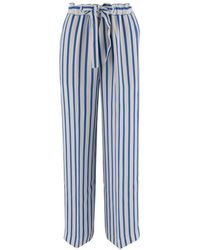 Polo Ralph Lauren - Striped Straight-leg Drawstring Trousers - Lyst