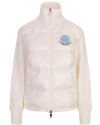 Moncler - Maglia Zip-Up Padded Jacket - Lyst