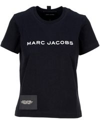 Marc Jacobs Logo Print Crewneck T-shirt - Black