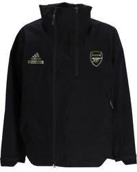 adidas Originals - X\x Maharishi Arsenal Logo Printed Zipped Jacket - Lyst