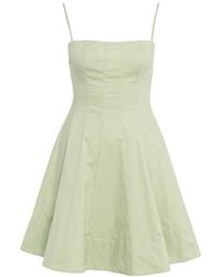STAUD - Wylie Sleeveless Mini Dress - Lyst